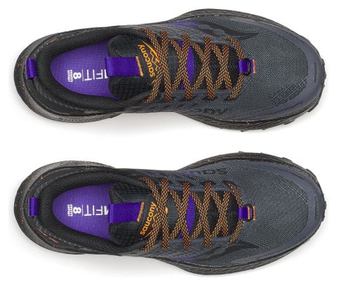 Zapatillas Trail Saucony Ride TR2 Negro Mujer