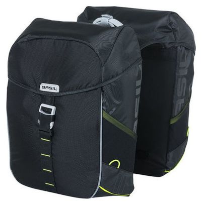 Basil Miles Double Bags Black