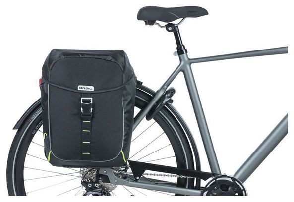 Basil Miles Double Bags Black