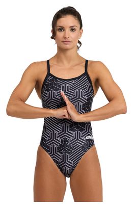 Maillot de Bain 1 pièce Femme Arena Kikko Pro Challenge Back Noir