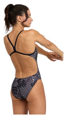 Maillot de Bain 1 pièce Femme Arena Kikko Pro Challenge Back Noir
