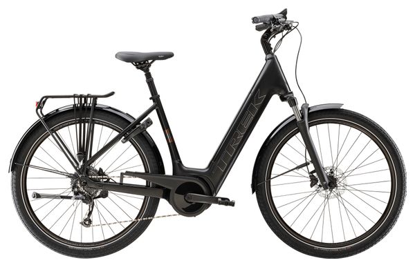 Vélo de Ville Électrique Trek Verve+ 3 Lowstep Shimano Altus 9V 545 Wh Noir 2023