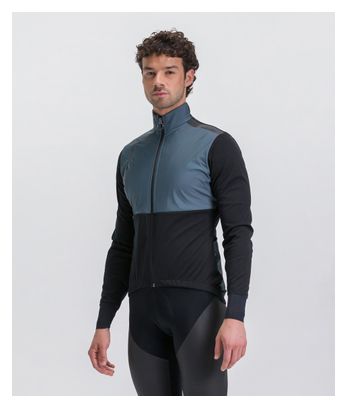 Chaqueta de invierno Santini Vega Absolute Azul/Negro