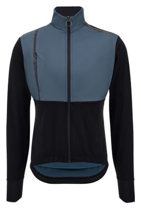Chaqueta de invierno Santini Vega Absolute Azul/Negro
