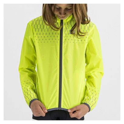 Sportful Kid Reflex Jacket Fluorescent yellow