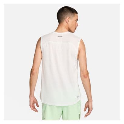 Camiseta de Tirantes Nike Solar Chase Blanca Hombre