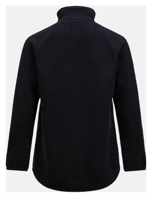 Forro polar para hombre Peak Performance Pile Negro