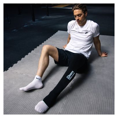 Manchon de Compression Thermique Reboots Single Thermo Sleeve Full Leg Noir