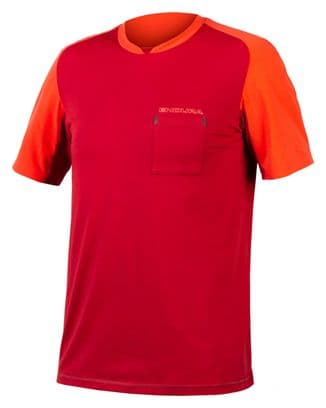Endura GV500 Foyle Rostrotes T-Shirt