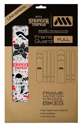 Kit de protección del cuadro completo estilo All Mountain Stranger Things UpsideDown