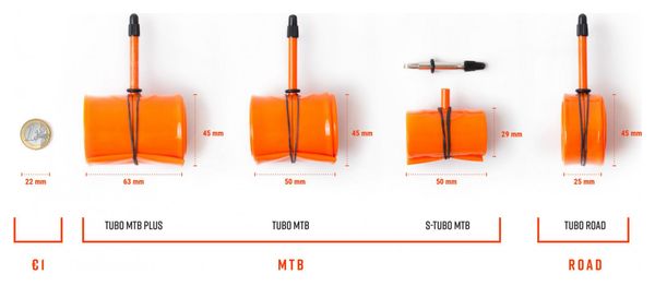 Tubolito MTB 26 '' Presta 42 mm binnenband