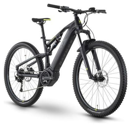 R Raymon FullRay 130E 4.0 Bicicleta eléctrica de montaña Tektro M350 9V 500 Wh 29' Negra 2023