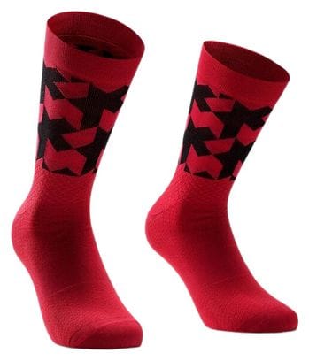 Assos Monogram Socks EVO Red/Black