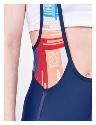Pantaloncino Craft Adv Endur Donna Blu Multi Colore