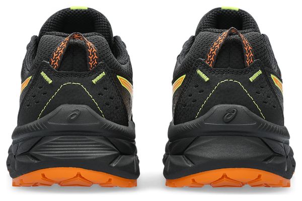 Asics Pre Venture 9 GS Black Orange Children's Trail Shoes