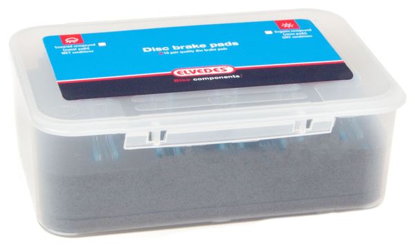 ELVEDES Jeu De Plaquettes De Frein À Disque Metalic Carbon Magura Mt5/Mt7 (10 Paires)