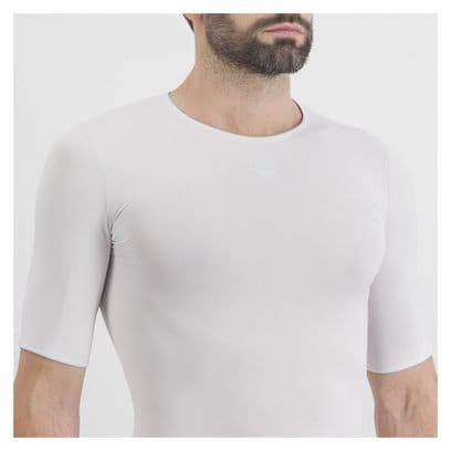 Baselayer Manches Courtes Sportful Midweight Blanc