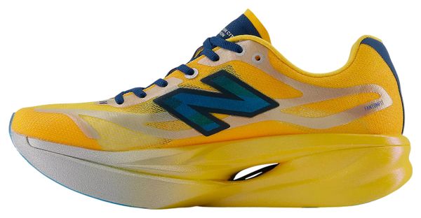 Chaussures Running New Balance TCS NYC Marathon SuperComp Elite v6 Jaune/Bleu Femme