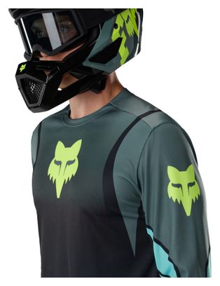 Maglia a maniche lunghe Fox Ranger Foundry verde da uomo