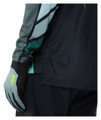 Maglia a maniche lunghe Fox Ranger Foundry verde da uomo
