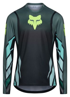 Maglia a maniche lunghe Fox Ranger Foundry verde da uomo