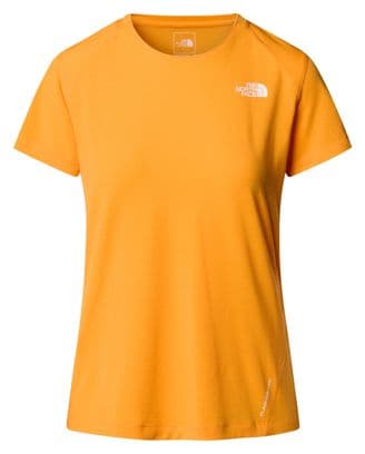 T-Shirt Manches Courtes Femme The North Face Lightning Alpine Orange