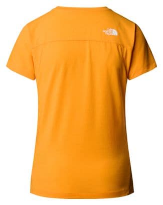Camiseta de manga corta para mujer The North Face Lightning Alpine Naranja