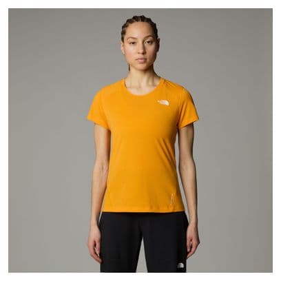 T-Shirt Manches Courtes Femme The North Face Lightning Alpine Orange