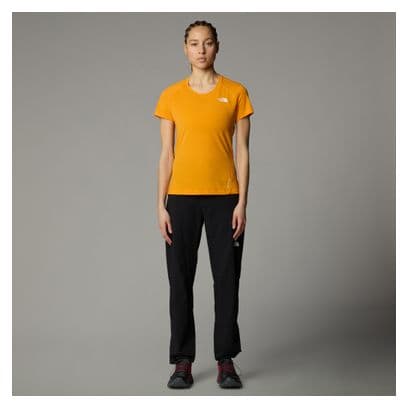 Camiseta de manga corta para mujer The North Face Lightning Alpine Naranja