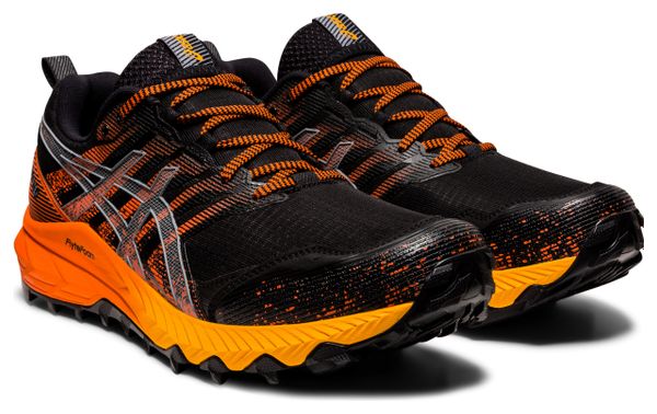 Asics Gel Trabuco 9 GTX Trail Shoes Black Orange