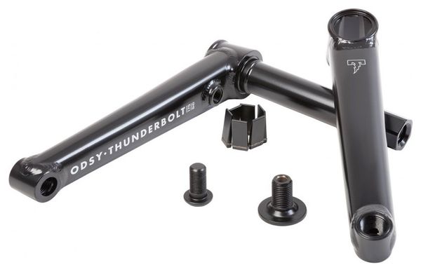 Odyssey Thunderbolt RHD 22mm BMX Crankset Black