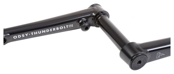 Odyssey Thunderbolt RHD 22mm BMX Crankset Black
