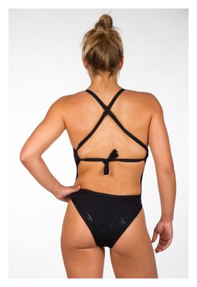 Einteiliger Badeanzug Damen Z3rod Swimsuit Schwarz