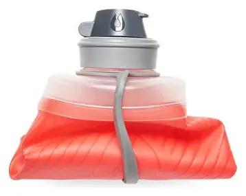 Hydrapak Flux 750 ml Botella Flexible Roja