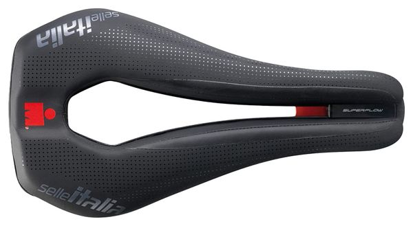 Selle Italia Watt Kit Carbonio Superflow Ironman Zadel Zwart