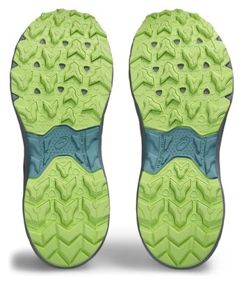 Chaussures de Trail Asics Gel-Venture 9 GS Bleu Rose Vert Enfant