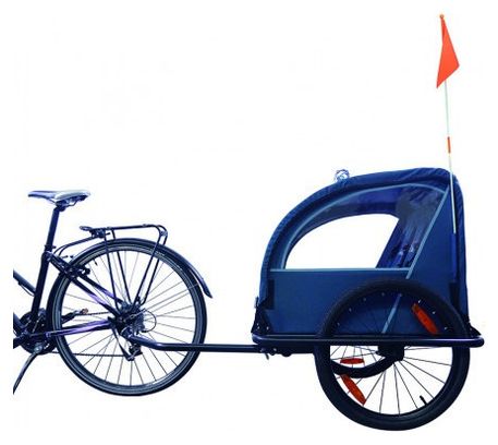 Bicicleta Original Remolque Acero Serie 100 índigo