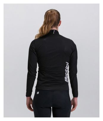 Langärmelige Damenjacke Santini Guard Nimbus Schwarz
