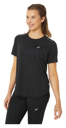 Maglia a manica corta Asics Road Donna Nero