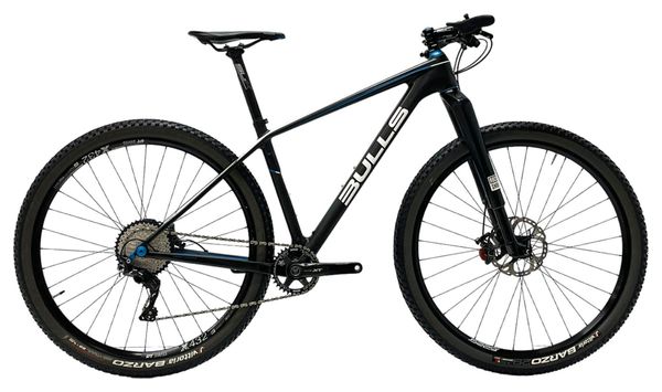 Produit reconditionne Bulls Black Adder Carbon XT 2018 Velo VTT Bulls Tres bon etat Alltricks