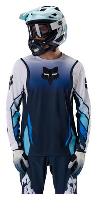 Maglia a maniche lunghe Fox Ranger Foundry blu da uomo