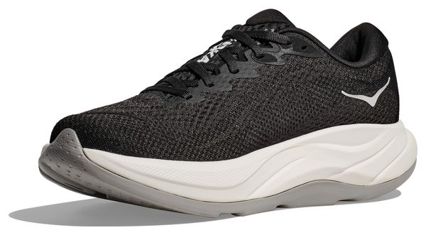 Hoka Rincon 4 Running Shoes for Men, Black/White