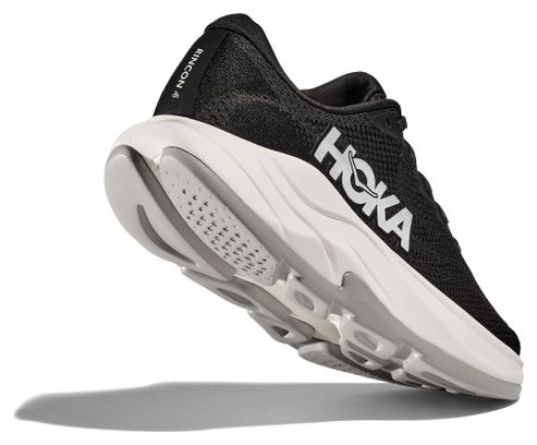 Hoka Rincon 4 Running Shoes for Men, Black/White
