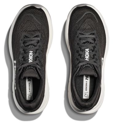 Hoka Rincon 4 Running Shoes for Men, Black/White