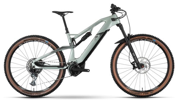 VTT Electrique Tout-Suspendu Raymon AirRay 11.0 SE Sram GX Eagle 12V 500Wh 29'' Vert 2024