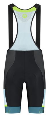 Cuissard court à Bretelles Rogelli Hero II - Homme - Noir/Bleu/Lime