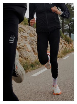 Compressport Under Control Women's Black Long Tights