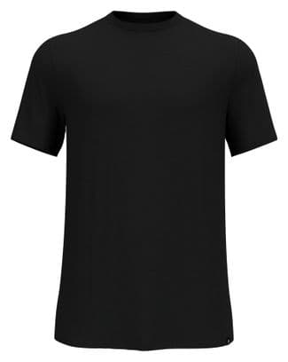 T-Shirt Technique Manches Courtes Odlo Merino Tencel Plain Noir