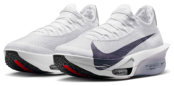 Nike Air Zoom Alphafly Next% 3 Bianco Grigio Scarpe da corsa da donna