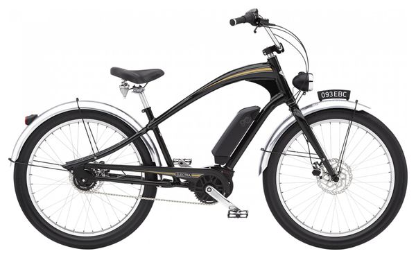 Vélo de Ville Electrique Electra Ghostrider Go! 26' 500Wh Shimano Nexus 5V Noir Shadow